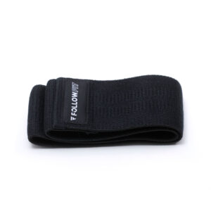 Banda Circular Material: Polyester + Latex Medidas: Largo: 33cm / Ancho: 8cm Intensidad: Alta Color: Negro