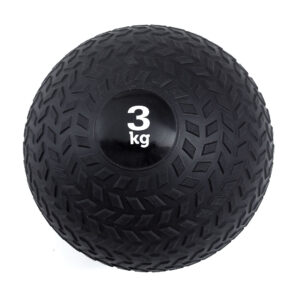 Slam Ball Peso: 3 KG Material: Caucho + Arena Color: Negro