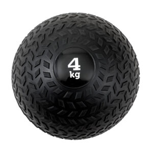 Slam Ball Peso: 4 KG Material: Caucho + Arena Color: Negro