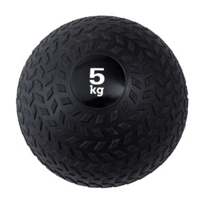 Slam Ball Peso: 5 KG Material: Caucho + Arena Color: Negro
