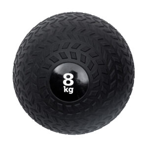 Slam Ball Peso: 8 KG Material: Caucho + Arena Color: Negro