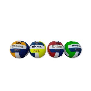 Pelota de Voley Mikasa-Pony-Wilson Réplica Tricolor Vulcanizada